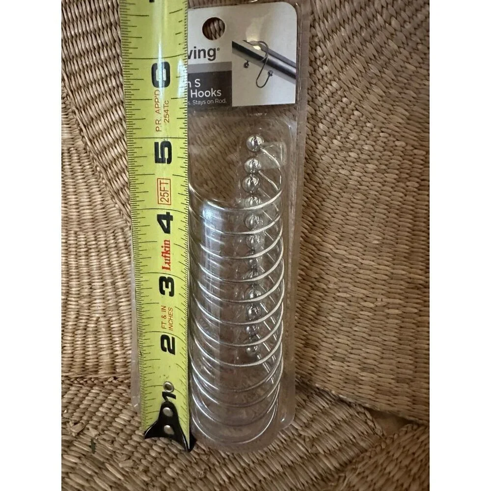 True living Slim S shower Hooks new